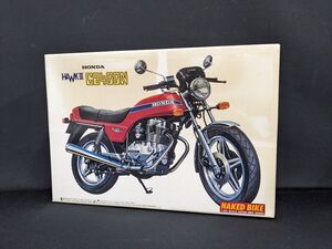 X401 【未組立】HONDA HAWKⅢ CB400N NAKED BIKE 1/12th SCALE アオシマ バイク プラモデル/80