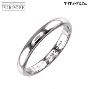 ティファニー TIFFANY&CO. クラシック 14号 リング 幅3.0mm Pt プラチナ 指輪 Ring 90232621