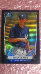 送込即決 2014 Bowman Draft Picks & Prospects Top Prospects Chrome Black Wave Refractor CTP-85 Gosuke Katoh 加藤豪将 ファイターズ