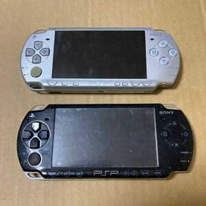 SONY PSP 2000 2台　ブラック、シルバー　ジャンク