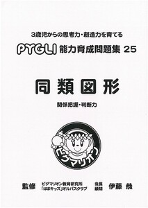 【未使用】ピグマリオン(ピグリ)　能力育成問題集２５【同類図形】（P25-02）