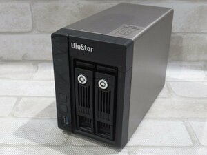 Ω 新N 0196♪ 保証有 QNAP VioStor【 VS-2208 Pro+ 】ネットワークビデオレコーダー HDD:2TBx1 初期化済 AC/鍵無