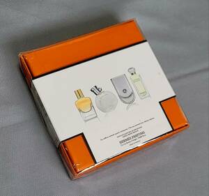 新品・未使用 エルメス ミニチュア香水 4x7.5ml 4本セット HERMES オーデコロン/トワレ/パルファム コレクション コフレ フレグランス