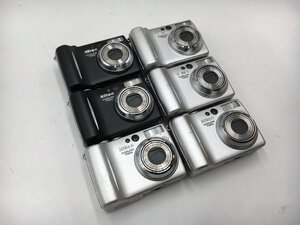 ♪▲【Nikon ニコン】コンパクトデジタルカメラ オールド 部品取り 6点セット COOLPIX E7900 まとめ売り 1218 8