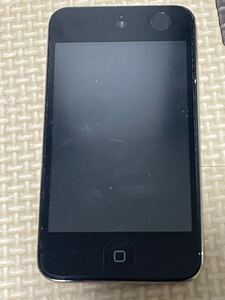  Apple iPod touch第4世代 8G ジャンク品 動作確認済 充電ケーブルつき