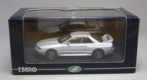 EBBRO エブロ 1/43【43761】NISSAN SKYLINE GT-R（R32）SILVER