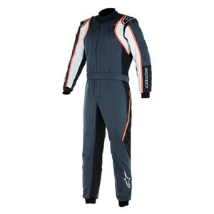 alpinestars アルパインスターズ レーシングスーツ GP RACE V2 SUIT サイズ48 1424 ANTHRACITE WHITE ORANGE [FIA8856-2018公認]