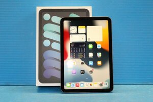 美品 ■Apple■ iPad mini 8.3インチ 第6世代 Wi-Fi 64GB 2021年秋モデル [スペースグレイ] MK7M3J/A / 外箱、AC、ケーブル付属