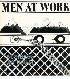 LP 美盤　メン・アット・ワーク　ワーク・ソンズ MEN AT WORK / BUSINESS AS USUAL【Y-802】