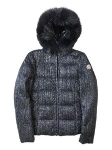 (D) MONCLER モンクレール ダウンジャケット 0 ブラック (ma)