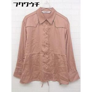 ◇ ◎ Ray BEAMS レイビームス 長袖 シャツ テラコッタ系 レディース