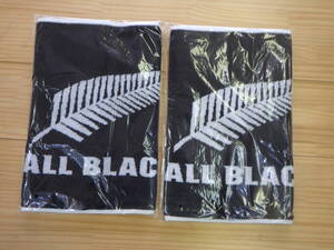 オールブラックス(All Blacks) ジャガードフェイスタオル　2枚　約80cm×34cm 