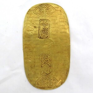 1円〜 元文小判金 背 松・村 量目:約12.83g y235-3213469【Y商品】