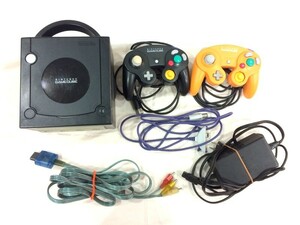 1000円スタート ゲーム機本体1点 コントローラー2点 計3点セット Nintendo GAMECUBE 任天堂 ゲームキューブ WHO GG3017