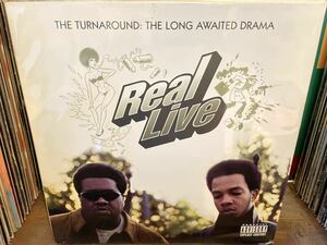 REAL LIVE THE TURNAROUND THE LONG AWAITED DRAMA LP US ORIGINAL PRESS!!