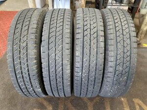 パF4054■165R13 LT 6PR　4本価格　BRIDGESTONE BLIZZAK VL1　送料無料 冬 ’18年 サクシード プロボックス ADバン NV150 商用車