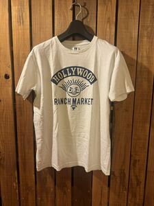 Hollywood ranch market ハリウッドランチマーケット プリント Tシャツ 2(M) ホワイト