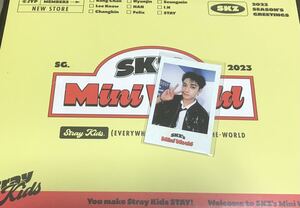 バンチャン ポラロイド シーグリ ポラ チェキ スキズ　straykids Stray Kids 特典 写真 シーズンズグリーティング 2023