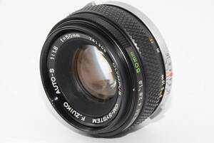 【外観特上級】OLYMPUS オリンパス OM-SYSTEM F.ZUIKO AUTO-S 50MM F1.8　#u1993