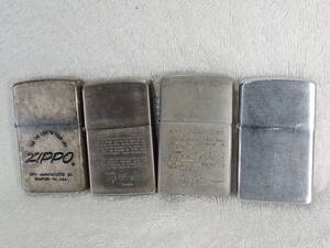 【質問欄より値下げ交渉可】4点・ジッポーライター・ 可動品・ZIPPO:B 16+J 10+L 8+I 2