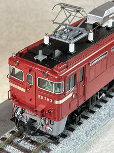 美品 天賞堂 HO ＥＤ７９ ３号機（０番台・北斗星・トワイライト・ハマナス・カシオペア・海峡牽引機) TAギア＆標識灯点灯 HG仕様