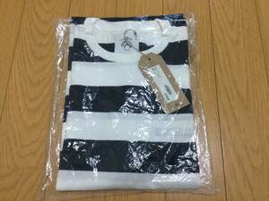 新品 BLACK FLEECE ブラックフリース 胸ポケ ボーダー Tシャツ BB3 ネイビーxホワイト