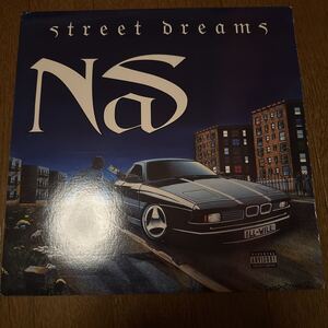 Nas / Street Dreams　レコード　バイナル　盤良好　90年代HIPHOP RAP　人気曲　マスト