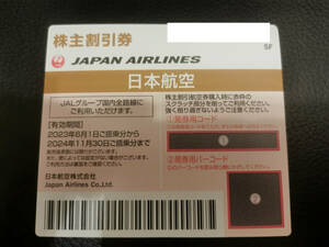 JAL 日本航空 株主割引優待券