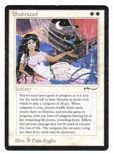 ●MTG● AN Shahrazad(英語)