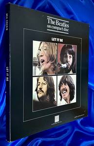 ★Beatles HMV BOX_LET IT BE. ●HMV限定CD BOX　世界初CD化当時もの