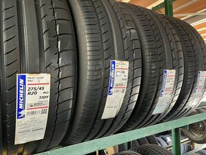 新品　275/45R20 ミシュラン　PS2 4本セット　アウディ　BMW ボルボ　ベンツ　ポルシェ