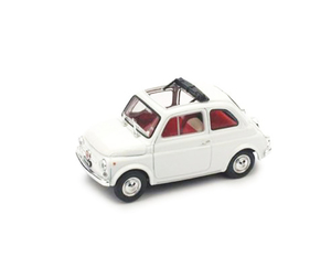 新品未開封 S=1/43 brumm ブルム R454-03 Fiat フィアット 500F Aperta 1971-1975 Bianco(白) 現状渡し