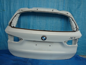 BE599　BMW　F48　X1　リアゲート　白