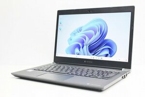 1円スタート ノートパソコン Windows11 ハイスペック 東芝 Dynabook S73 第10世代 Core i7 メモリ16GB SSD256GB カメラ 13.3インチ