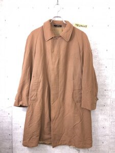 DAKS ダックス メンズ ウール ステンカラーコート 170-93-81 茶