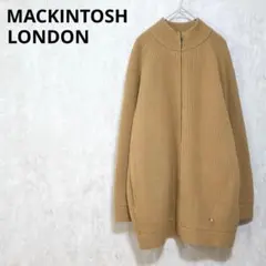 美品 MACKINTOSH LONDON ファインウールニットブルゾン