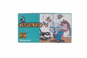 1円～★超希少超美品★ 任天堂 ゲームウォッチ トロピカルフィッシュ TF-104 Game & Watch Tropical Fish 元箱 付属品 1985