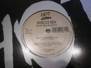 DISCO TEX & THE SEX-O-LETTERS / GET DANCING / NEW YORK CITY / I