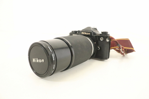 Nikon FE2 ニコン フィルムカメラ レンズ付き 一眼レフカメラ レトロ L1Bｃ 62ｍｍ 写真_IIM_B0902-I013