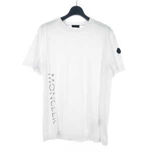 モンクレール MONCLER 23SS ロゴTシャツ カットソー 半袖 XS 白 ホワイト I1091 8C000 36 829H8 メンズ