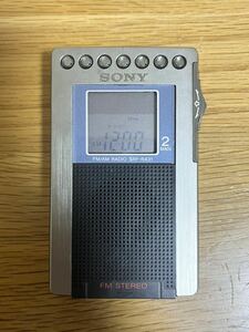 【1円〜】SONY ソニー AM/FM ポケットラジオ SRF-R431 