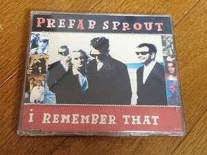 (CDシングル) Prefab Sprout●プリファブ・スプラウト/ I Remember That 英盤 