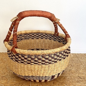 新品即決☆Bolga Baskets M Φ約32cm ボルガバスケット ブルキナバスケット☆かご収納カゴおしゃれ