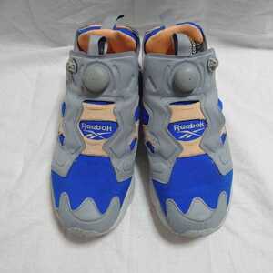 Reebok リーボック インスタ ポンプフューリー PUMP FURY ローカット スニーカー グレー ブルー V61474