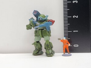 装甲機兵 ボトムズ タカラトミー1/144マイクロスケール フィギュア②[24L4検]VOTOMSブレイブサーガ スコープドッグ ブルーティッシュドッグ