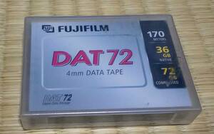 富士フィルム FUJIFILM DAT72 データカートリッジ 4mm 36GB/72GB !!! DAT FUJIFILM 富士フィルム データカートリッジ 4mm レトロ エルshop