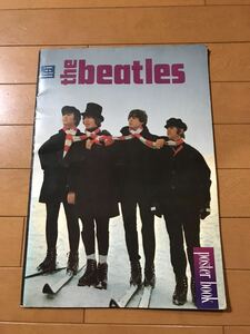 希少！the beatles☆ビートルズ☆ポスター ブック☆人気！激レア！ジャンク！