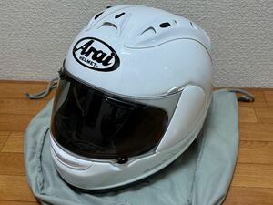 ARAI アライ　RX-7RR5 グラスホワイト　中古