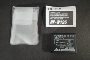 NP-W126 FUJIFILM 富士フイルム 純正品