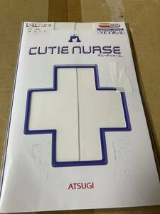 atsugi パンティストッキング cutie nurse L-LL ホワイト 看護婦 白 panty stocking キューティナース パンスト タイツ ストッキング